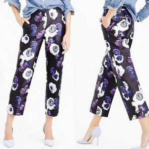 JCrew Pant in Violet Poppy